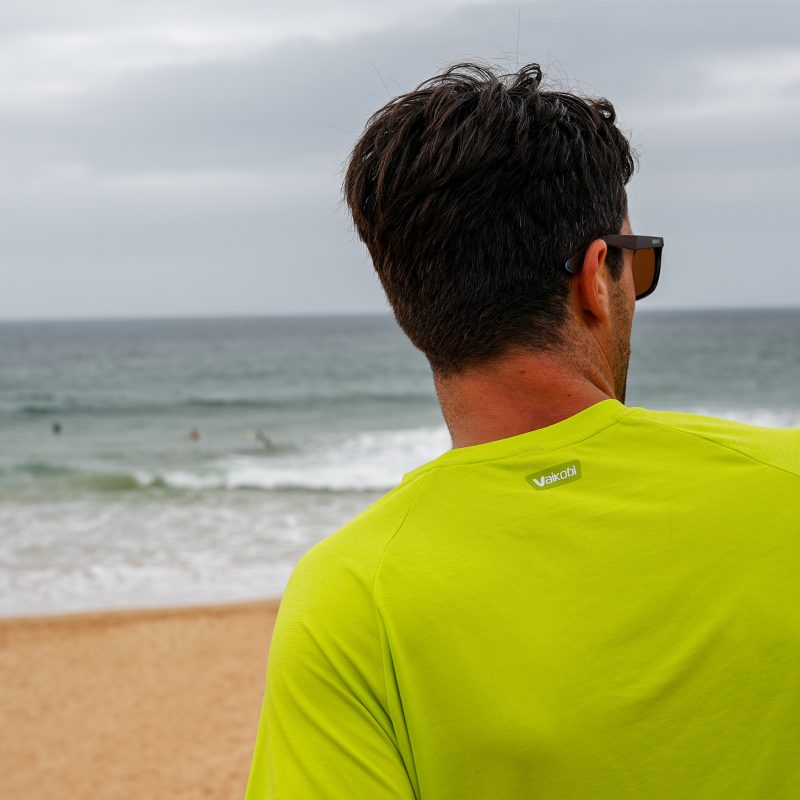 Vaikobi UV Ocean Tech S/S Tee - Lime - Image 4