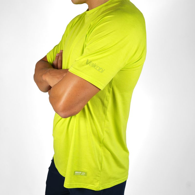 Vaikobi UV Ocean Tech S/S Tee - Lime - Image 2