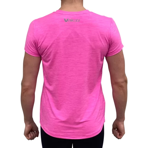 Vaikobi Womens UV Performance Tech Tee - Pink - Image 2
