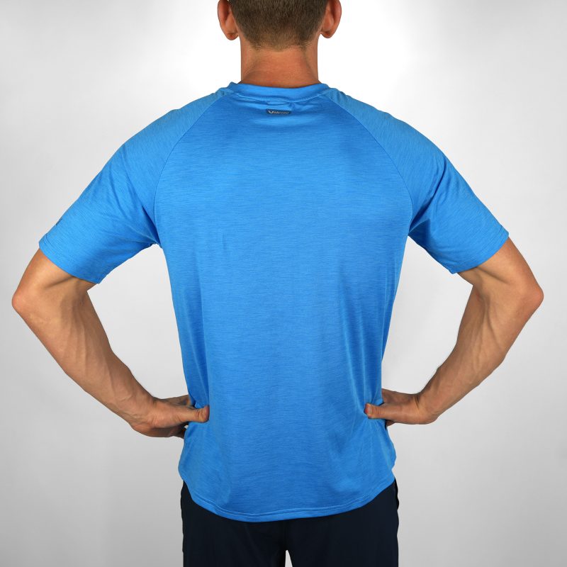 Vaikobi UV Ocean Tech S/S Tee - Cyan - Image 2