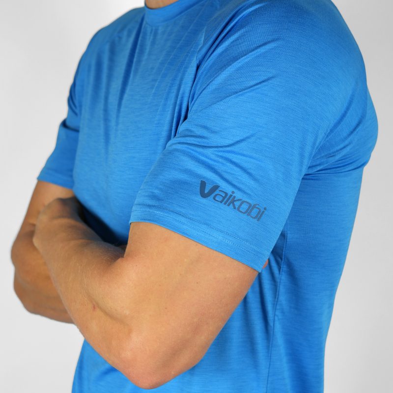 Vaikobi UV Ocean Tech S/S Tee - Cyan - Image 3