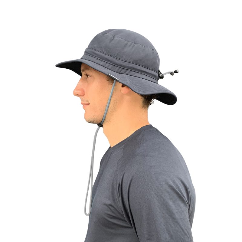 Vaikobi UV Ocean Surf Hat - Charcoal - Image 2