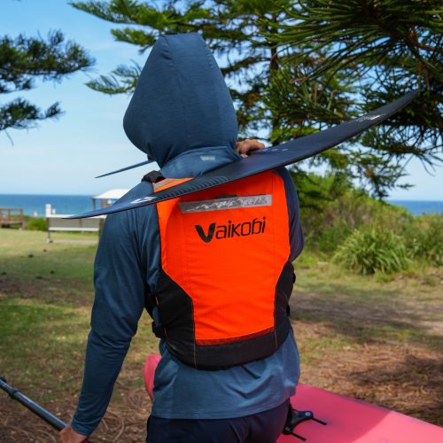 Vaikobi V4 Ocean Racing PFD Lifejacket - Fluro Orange - Image 4