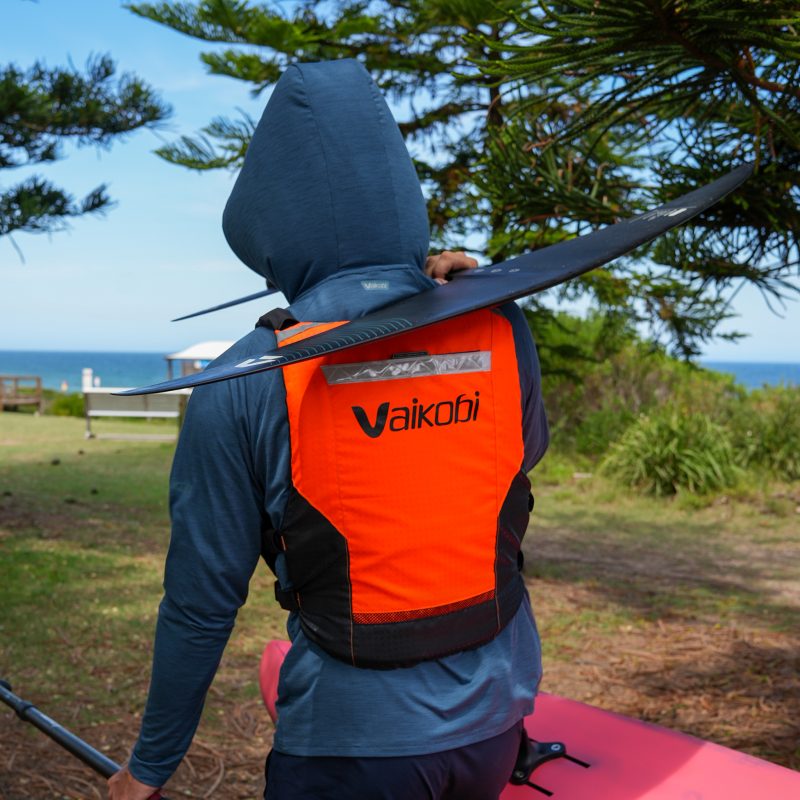 Vaikobi V4 Ocean Racing PFD Lifejacket - Fluro Orange - Image 4