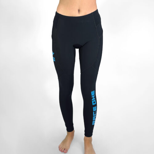 RACE ONE Micro Fleece Base Pant - Black/Blue