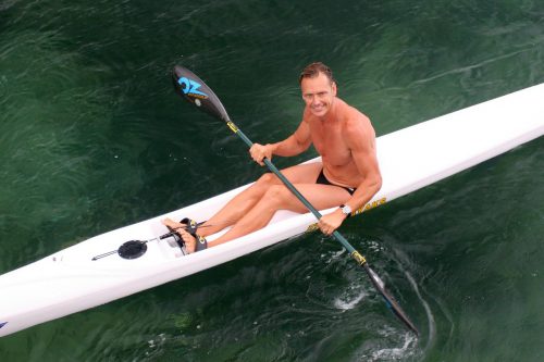 Guy Leech to paddle with Candice Warner in the Bridge to Beach